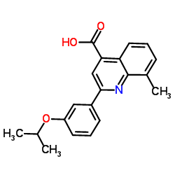 2-(3-Isopropoxyphenyl)-8-methyl-4-quinolinecarboxylic acid picture