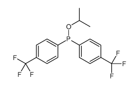 propan-2-yloxy-bis[4-(trifluoromethyl)phenyl]phosphane Structure