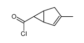 (1S,5S,6R)-3-methylbicyclo[3.1.0]hex-2-ene-6-carbonyl chloride结构式