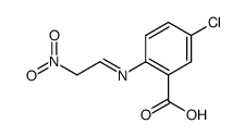 5-chloro-2-(2-nitro-ethylidenamino)-benzoic acid结构式