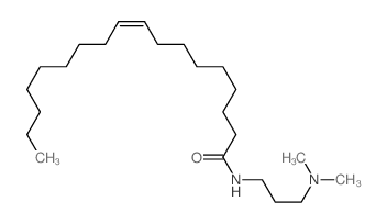 9-Octadecenamide,N-[3-(dimethylamino)propyl]-, (9Z)- Structure