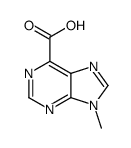 9-Methyl-9H-purine-6-carboxylic acid structure