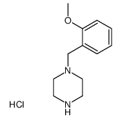 1-(2-Methoxy-benzyl)-piperazine; hydrochloride Structure