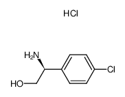 (2S)-2-AMINO-2-(4-CHLOROPHENYL)ETHANOL HCL structure