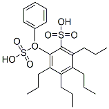 Benzene, 1,1-oxybis-, tetrapropylene derivs., sulfonated结构式