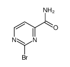 2-bromopyrimidine-4-carboxamide Structure