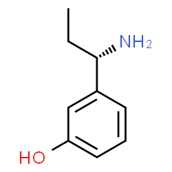 3-((1S)-1-AMINOPROPYL)PHENOL Structure