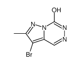 3-bromo-2-methylpyrazolo[1,5-d][1,2,4]triazin-7(6H)-one(SALTDATA: FREE) structure