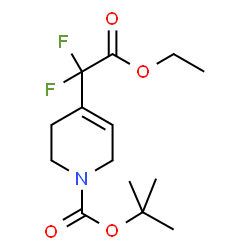 tert-butyl 4-(2-ethoxy-1,1-difluoro-2-oxoethyl)-5,6-dihydropyridine-1(2H)-carboxylate picture