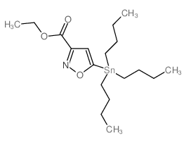 ETHYL 5-TRIBUTYLSTANNANYLISOXAZOLE-3-CARBOXYLATE picture