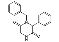 1-benzyl-6-phenyl-piperazine-2,5-dione Structure