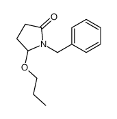 1-benzyl-5-propoxypyrrolidin-2-one Structure