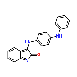 3-[(4-Anilinophenyl)amino]-2H-indol-2-one Structure