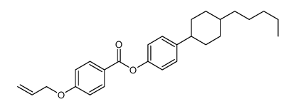 [4-(4-pentylcyclohexyl)phenyl] 4-prop-2-enoxybenzoate Structure