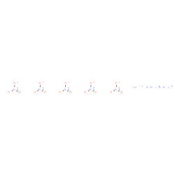 diammonium neodymium pentanitrate Structure