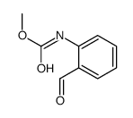 Carbamic acid,N-(2-formylphenyl)-,methyl ester Structure