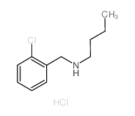 N-(2-Chlorobenzyl)-1-butanamine hydrochloride结构式