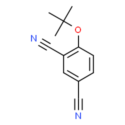 4-tert-butoxyisophthalonitrile structure