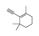 2-ethynyl-1,3,3-trimethylcyclohexene Structure