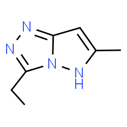 1H-Pyrazolo[5,1-c]-1,2,4-triazole,3-ethyl-6-methyl- Structure