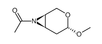 3-Oxa-7-azabicyclo[4.1.0]heptane, 7-acetyl-4-methoxy-, [1R-(1alpha,4alpha,6alpha)]- (9CI)结构式