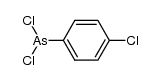 (p-chlorophenyl)arsonous dichloride结构式