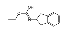 ethyl N-(2,3-dihydro-1H-inden-2-yl)carbamate Structure