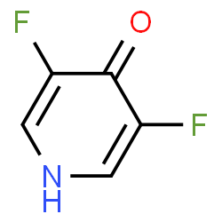 4(1H)-Pyridinone,3,5-difluoro-(9CI) structure