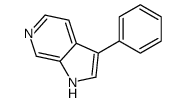 3-phenyl-1H-pyrrolo[2,3-c]pyridine结构式