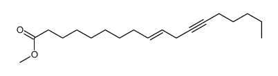 methyl octadec-9-en-12-ynoate structure