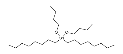 dioctyl-di(butyloxy)tin结构式