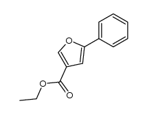 ethyl 2-phenylfuran-4-carboxylate Structure