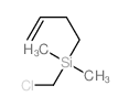 Silane,3-buten-1-yl(chloromethyl)dimethyl-结构式