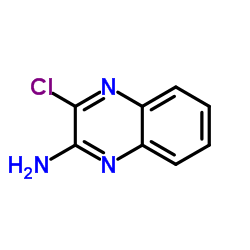 2-氨基-3-氯喹喔啉结构式