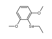 (2,6-dimethoxyphenyl)(ethyl)selane Structure