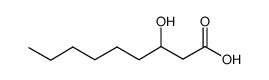 3-HYDROXYNONANOIC ACID Structure