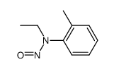 N-ethyl-N-nitroso-o-toluidine结构式