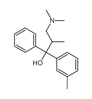 3-(dimethylamino)-2-methyl-1-(3-methylphenyl)-1-phenylpropan-1-ol Structure