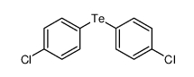 1-chloro-4-(4-chlorophenyl)tellanylbenzene Structure