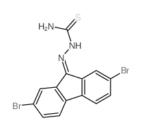 2,7-Dibromofluoren-9-one thiosemicarbazone picture