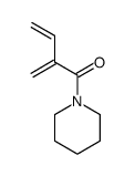 Piperidine, 1-(2-methylene-1-oxo-3-butenyl)- (9CI) Structure