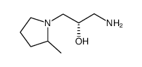 1-Pyrrolidineethanol,alpha-(aminomethyl)-2-methyl-,(alphaS)-(9CI) structure