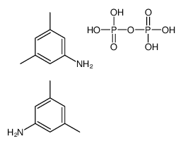 3,5-dimethylaniline,phosphono dihydrogen phosphate Structure