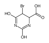 5-bromo-2,6-dioxo-1,3-diazinane-4-carboxylic acid Structure