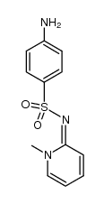 4-amino-N-(1-methyl-1H-pyridin-2-ylidene)-benzenesulfonamide Structure