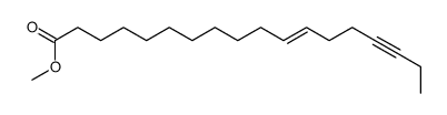 methyl octadec-11-en-15-ynoate Structure