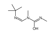 1-(tert-butyliminomethyl)-1,3-dimethylurea Structure