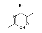 N-(1-bromo-2-oxopropyl)acetamide结构式