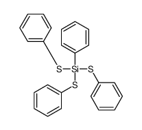 phenyl-tris(phenylsulfanyl)silane结构式