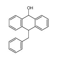 10-Benzyl-9,10-dihydro-[9]anthrol Structure